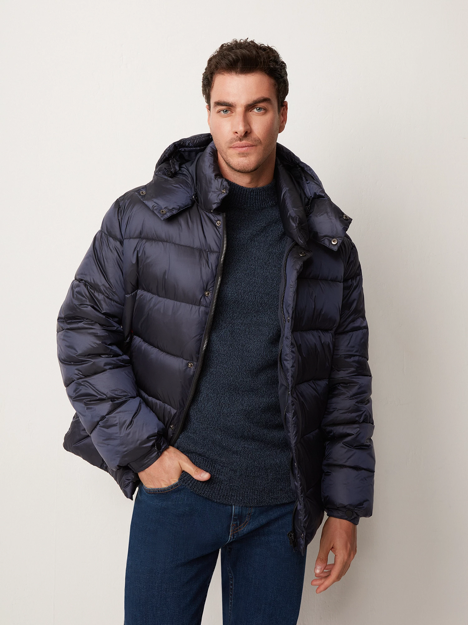 Ультралегкая стёганая куртка с утеплителем из синтепуха 20line арт. IPH0025BY1