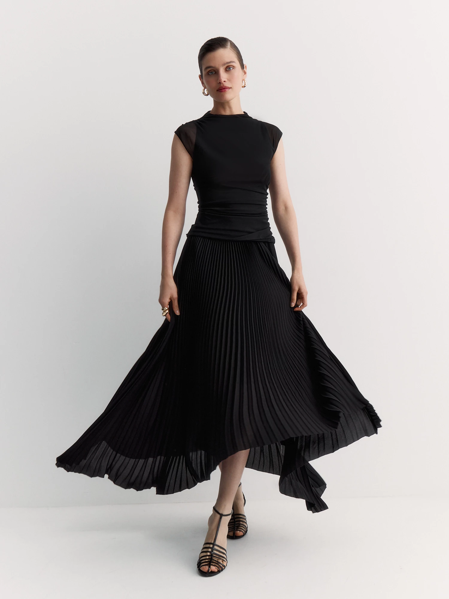 Воздушная блуза из сетки Elis арт. BL1821K