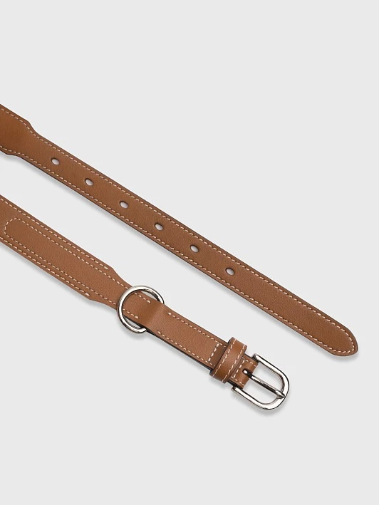 Коричневый ремень из натуральной кожи Elis арт. RM0110