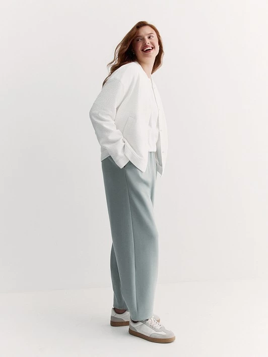 Легкий бомбер из хлопкового трикотажа  Lalis арт. BM0027K