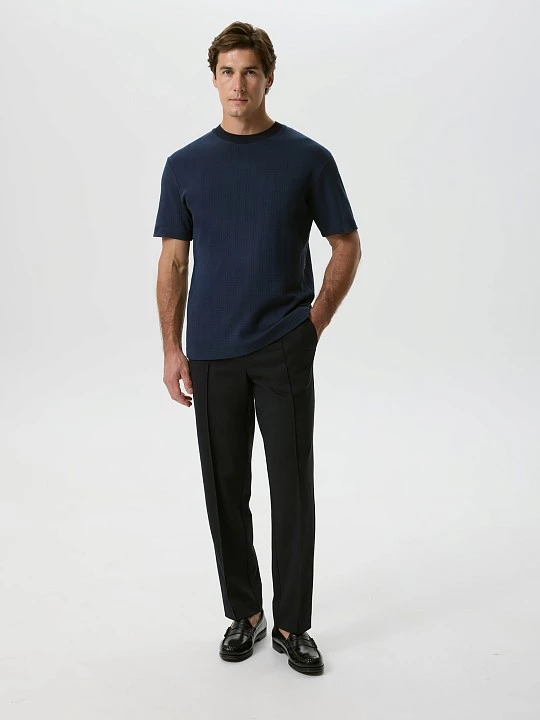 Футболка из фактурного хлопка турецкого производства 20line арт. ITS0123K