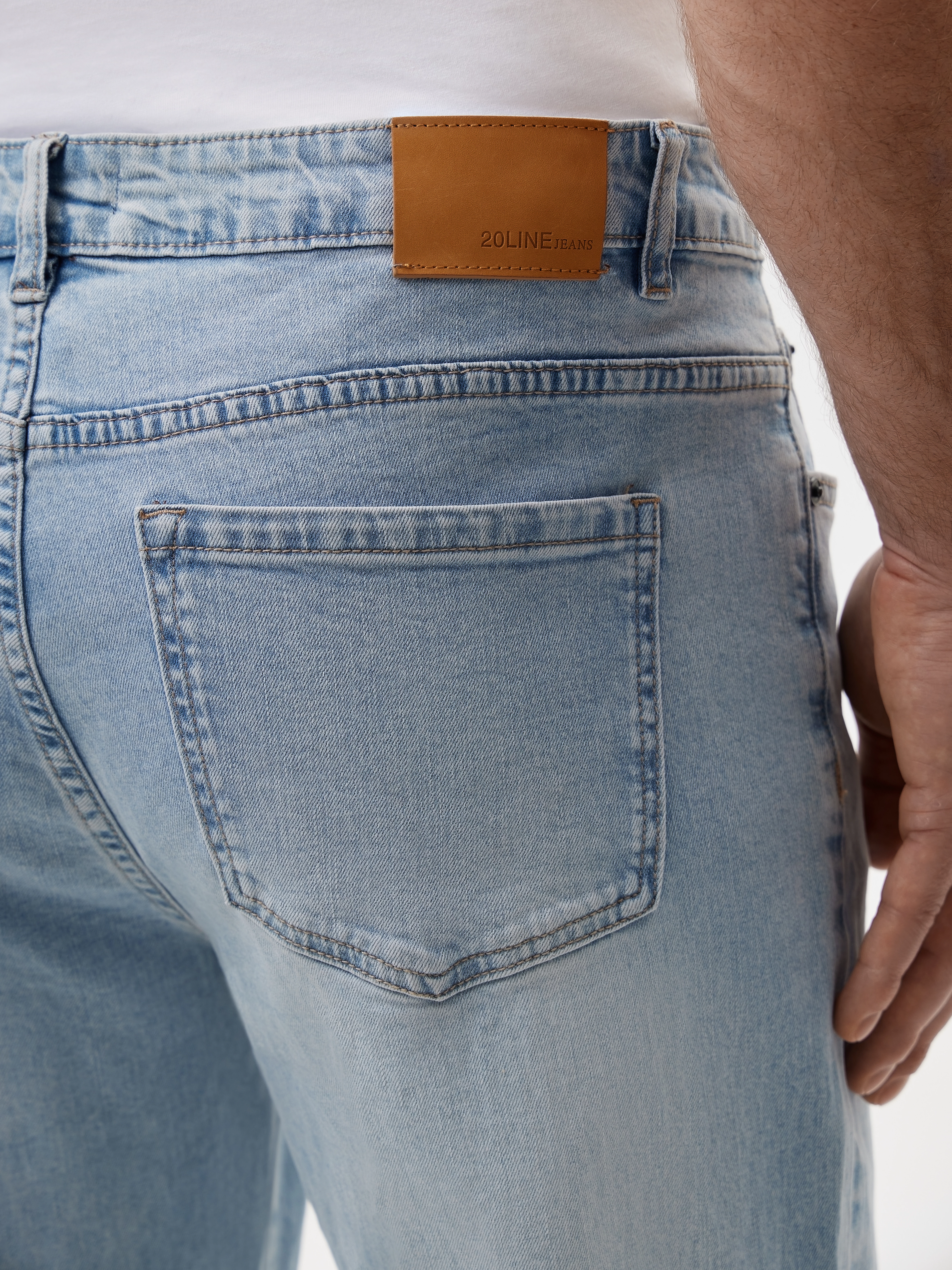 Джинсы-пятикарманники regular  20line арт. IDJ0044Y1N