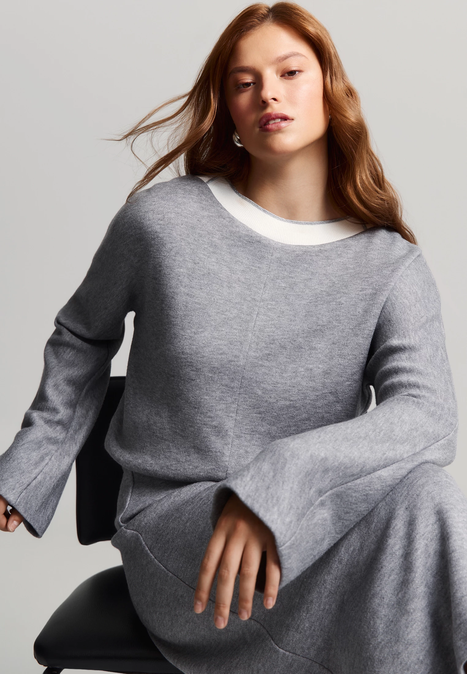 Трикотажная блуза с подвязом Lalis арт. BL1436K1