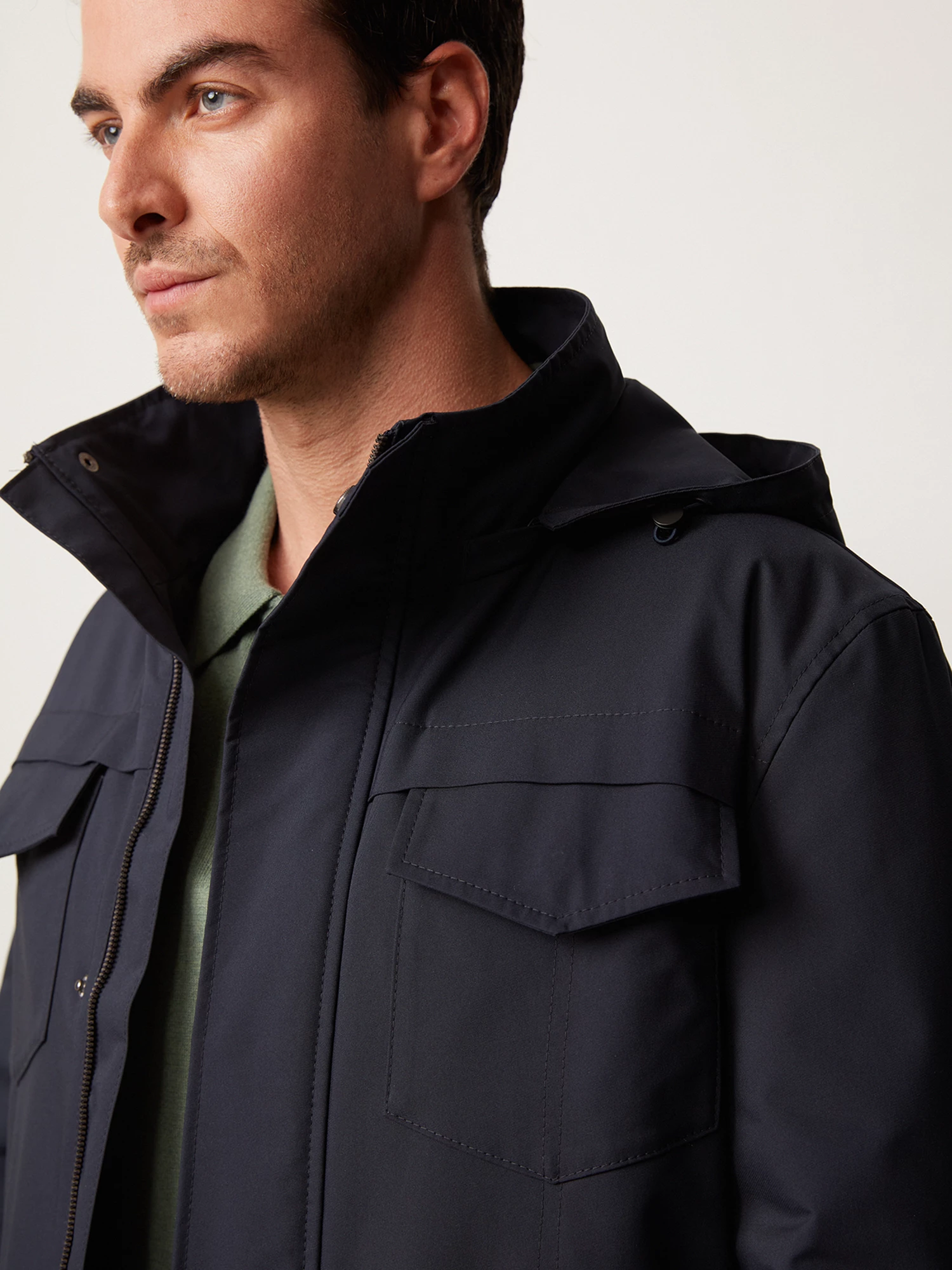 Парка утепленная с капюшоном 20line арт. IKR0026S