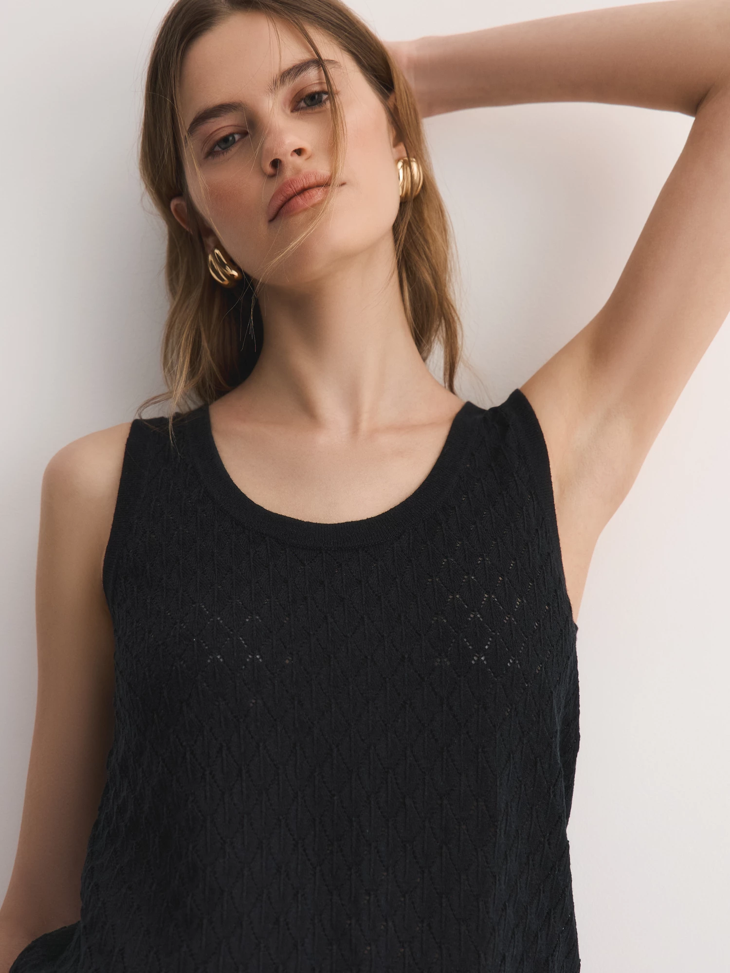 Ажурный вязаный топ Elis арт. TP0133VP