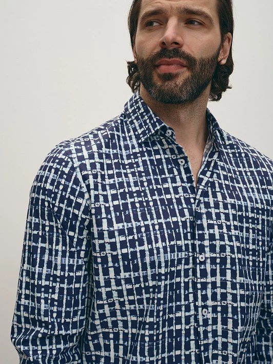 Рубашка из 100% мягкого хлопка 20line арт. IRU01151