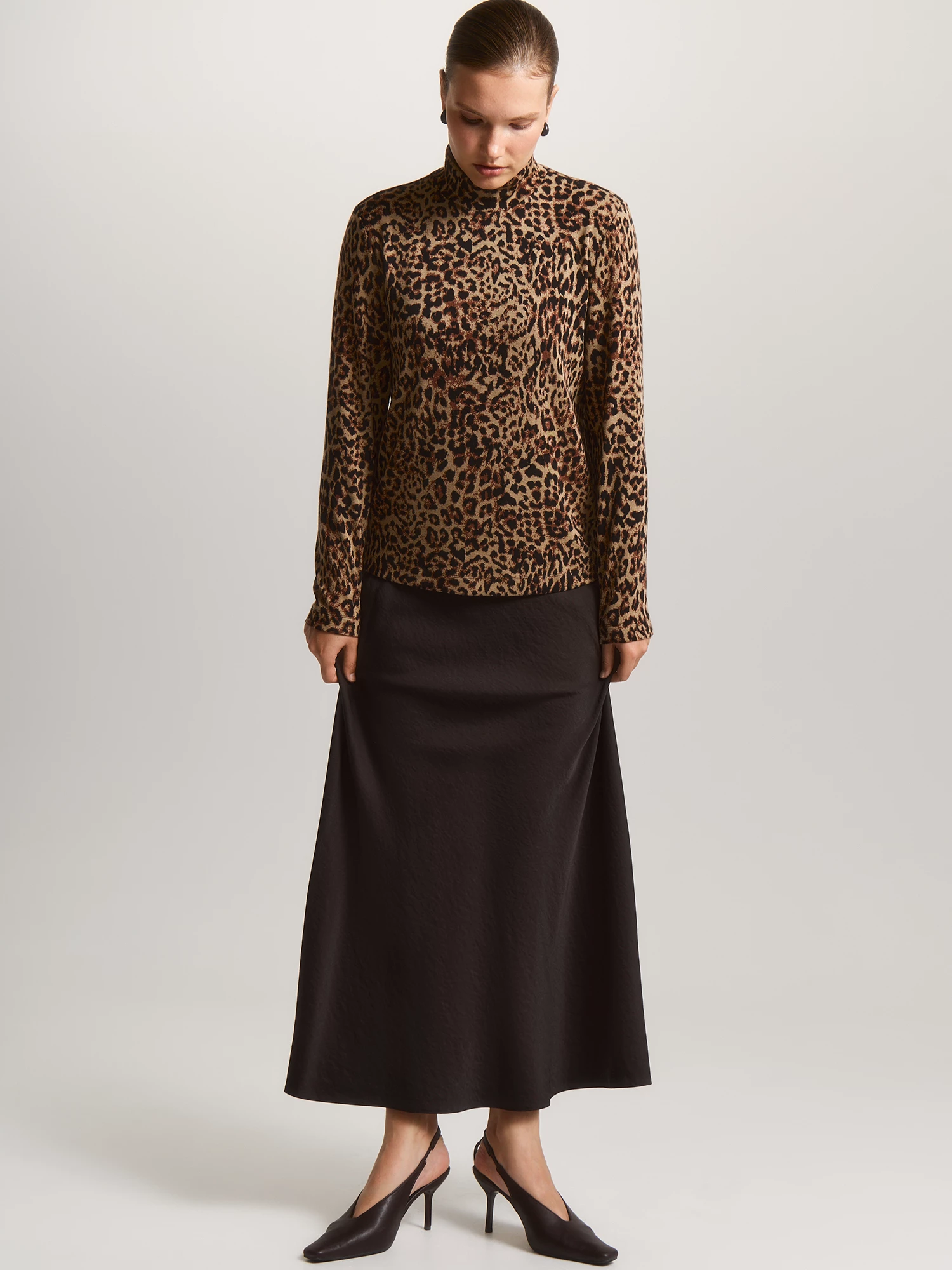 Трикотажная водолазка с принтом Lalis арт. BL1195K7