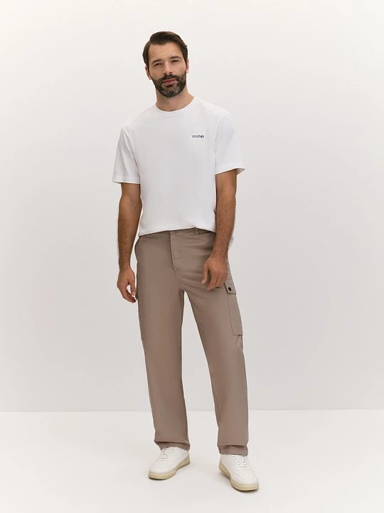 Футболка из мерсеризованного хлопка с дизайнерским фотопринтом 20line арт. ITS0109K