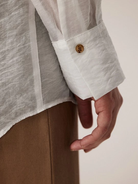 Блуза оверсайз рубашечного кроя Lalis арт. BL157651