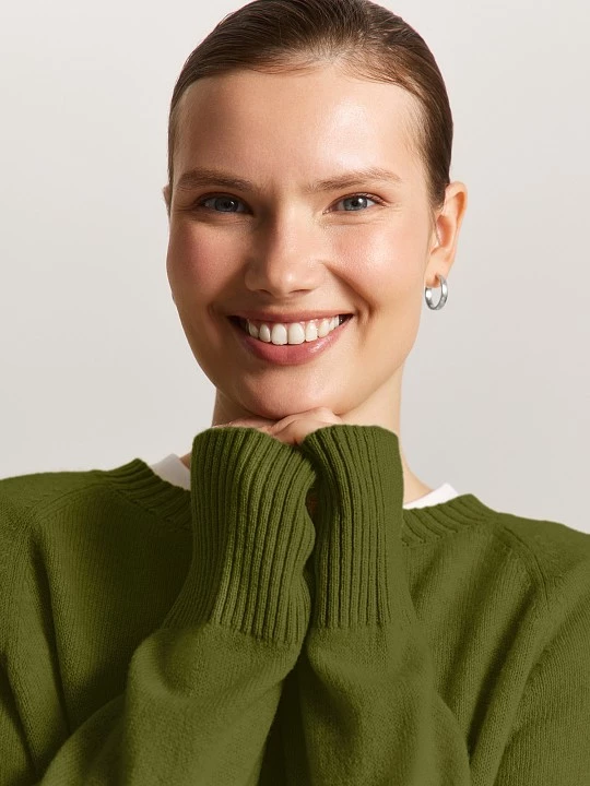 Джемпер с длинным рукавом из кашемира и шерсти Lalis арт. JM0229V5R