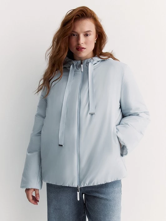 Утепленная синтепоном куртка с капюшоном Lalis арт. KR0079S