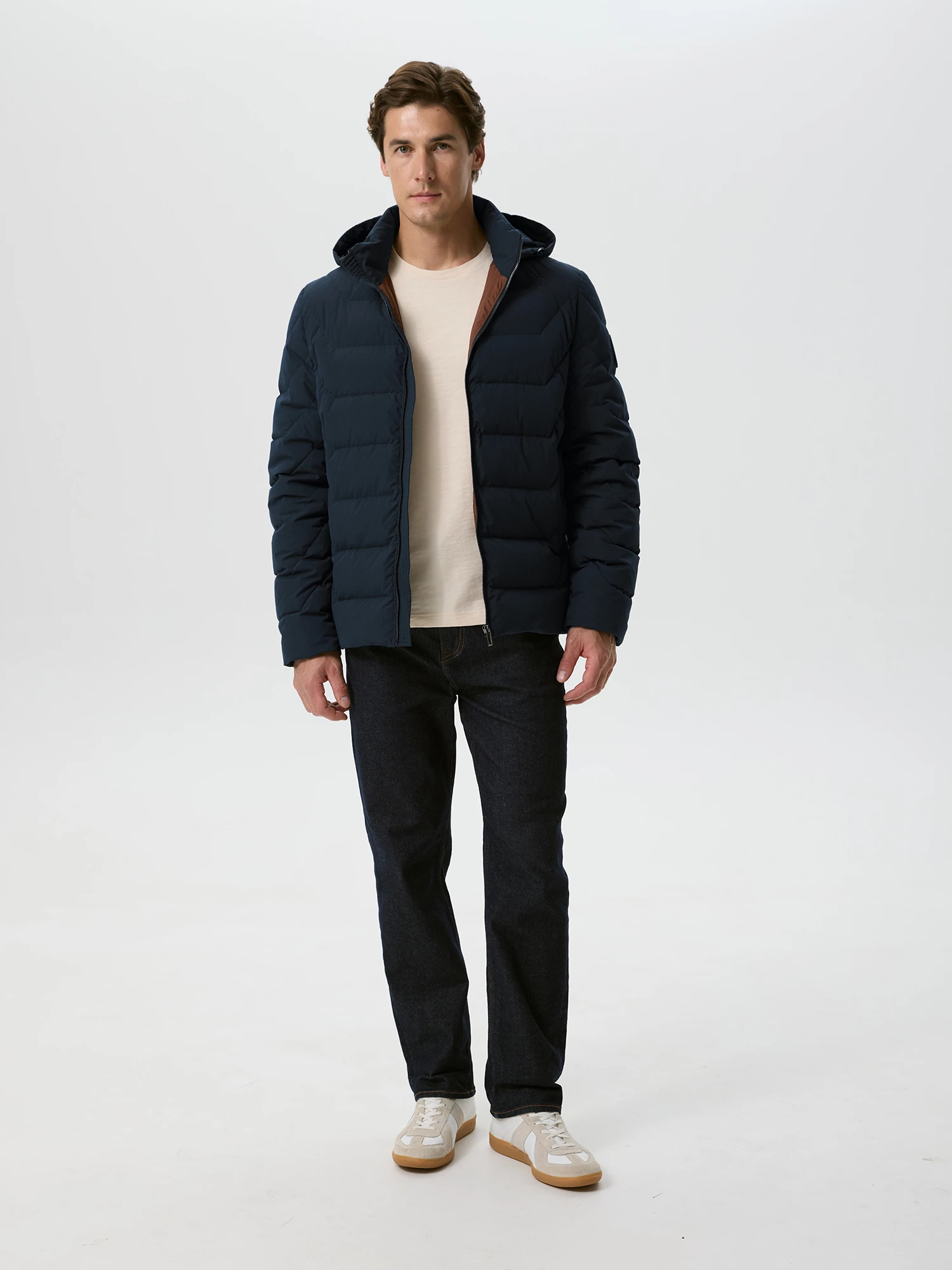 Короткая куртка с утеплителем пух/перо 20line арт. IPH0036