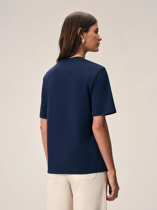 Базовая футболка из хлопка с принтом Elis арт. TS0083K6