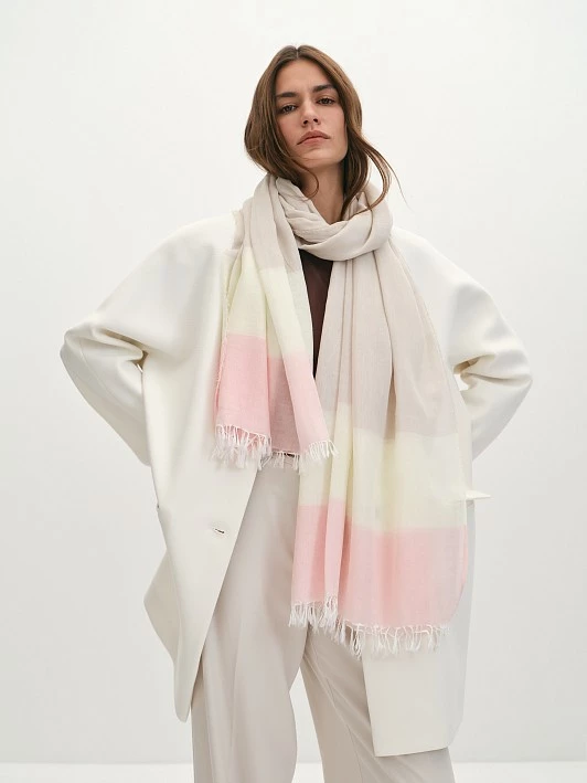Вискозный палантин с бахромой Elis арт. PN0179