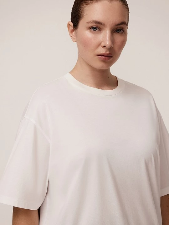 Укороченная футболка из 100% хлопка Lalis арт. TS0134K