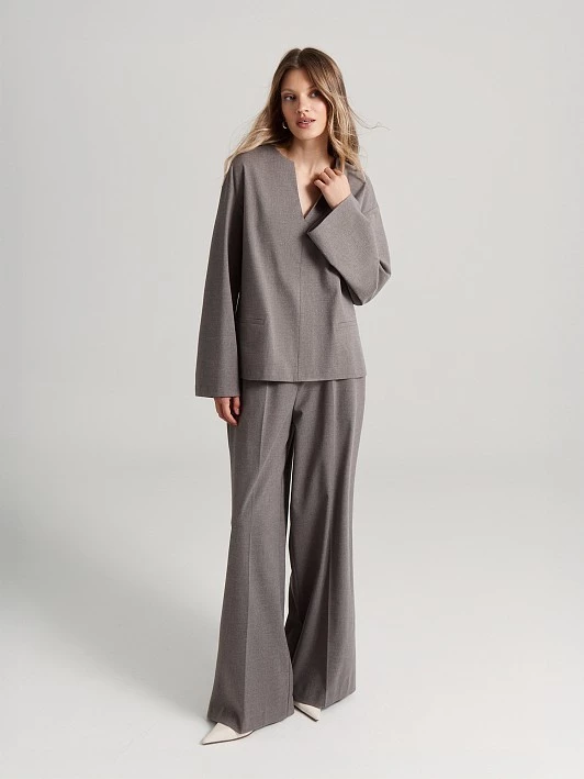 Блуза с комбинированным вырезом Elis арт. BL1664