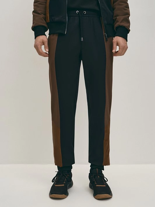 Брюки спортивные из  хлопкового трикотажа 20line арт. IPT0018K