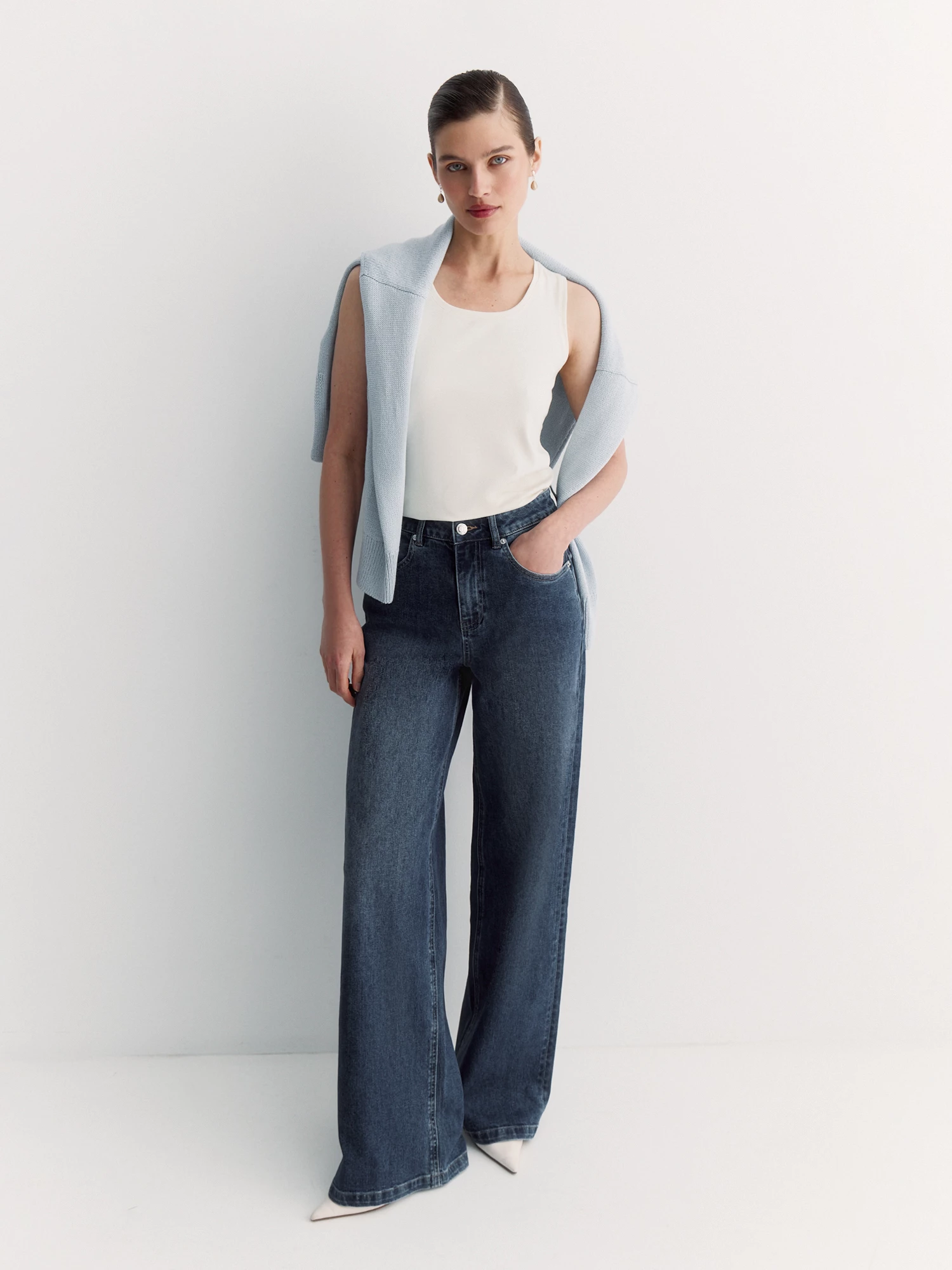 Топ из вискозного трикотажа Elis арт. TP0089KN