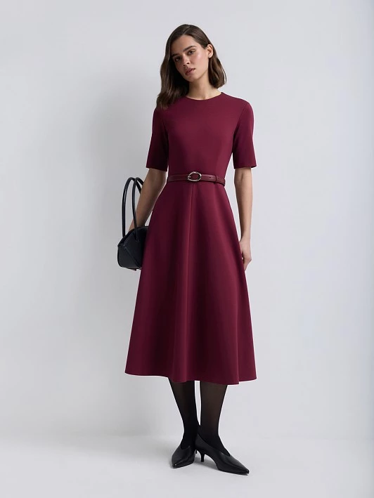 Приталенное платье с коротким рукавом Elis арт. DR1120KR