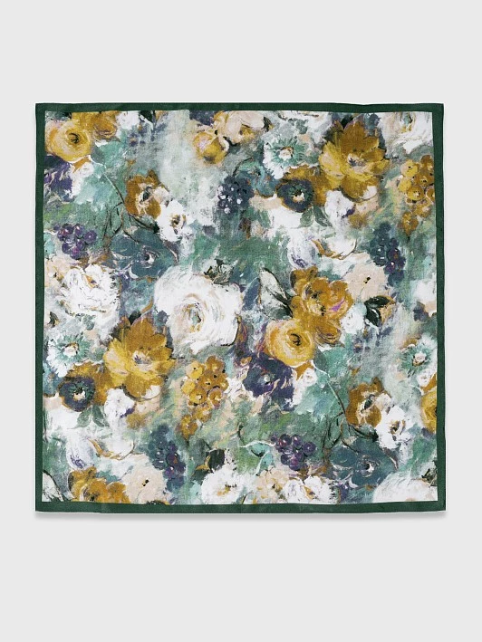 Шелковый платок с цветочным принтом Elis арт. PK0071