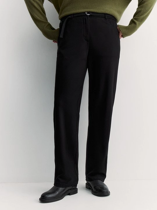 Брюки-пятикарманники из вискозного трикотажа Lalis арт. TR0505K5