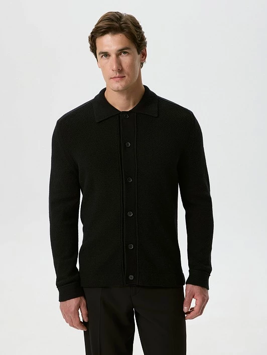 Вязаный кардиган из 100% шерсти мериноса 20line арт. ICG0026V