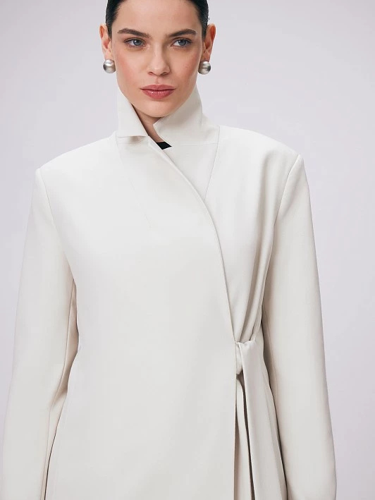 Асимметричный пиджак с запахом Elis арт. JC0150