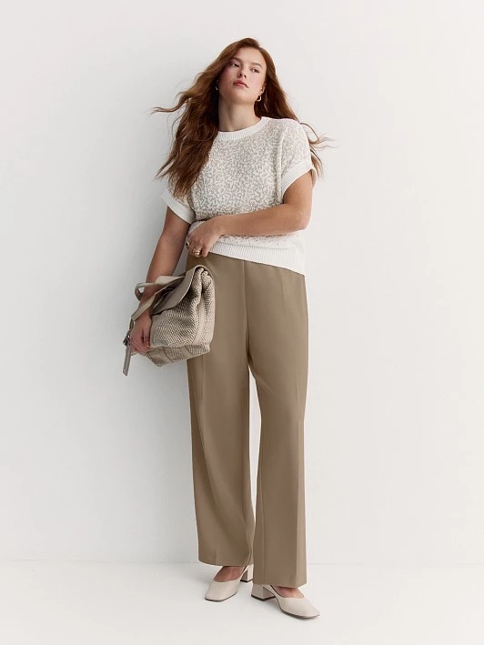 Джемпер из хлопка жаккардовой вязки Lalis арт. JM0196V