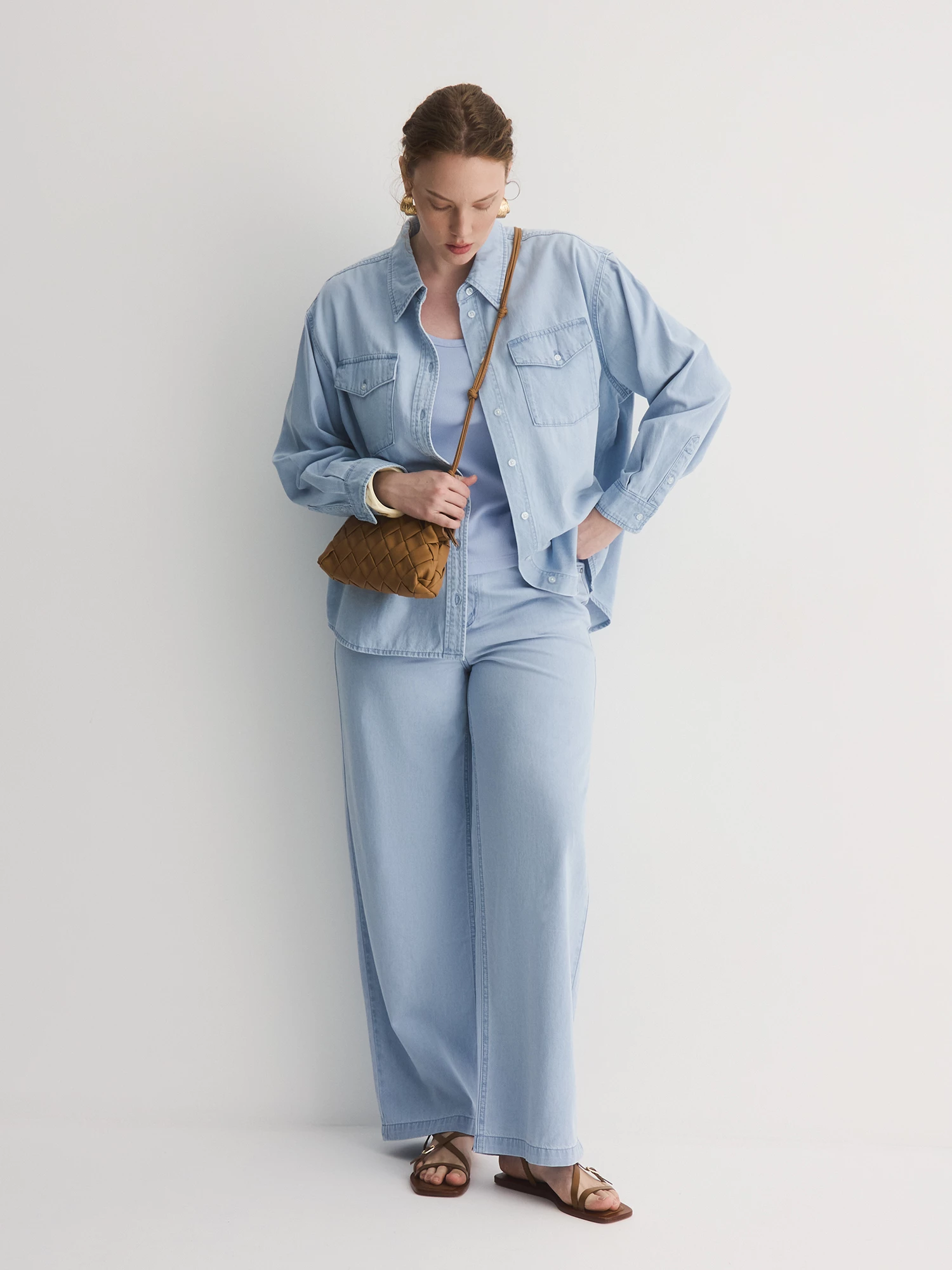 Джинсы из тонкого денима Lalis арт. DJ0226Y1