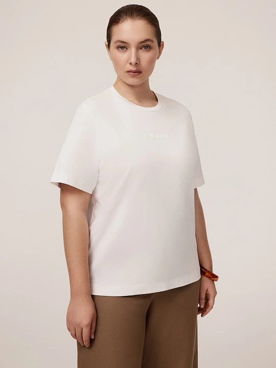 Футболка из натурального хлопка с принтом Lalis арт. TS0125K