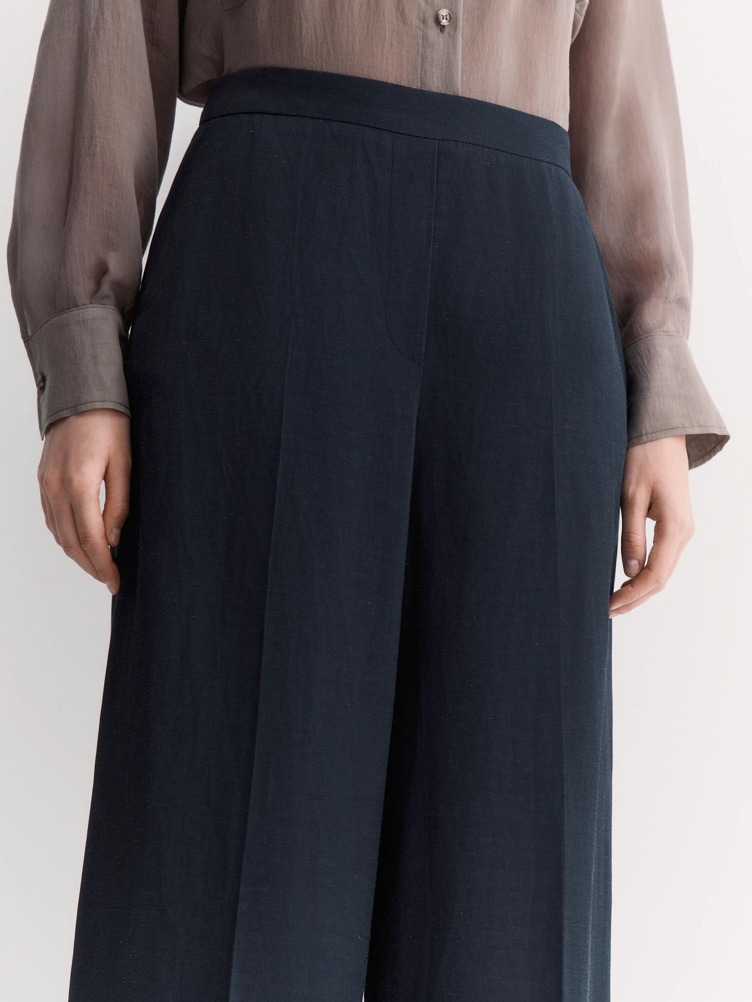 Брюки из текстурной ткани Elis арт. TR0693