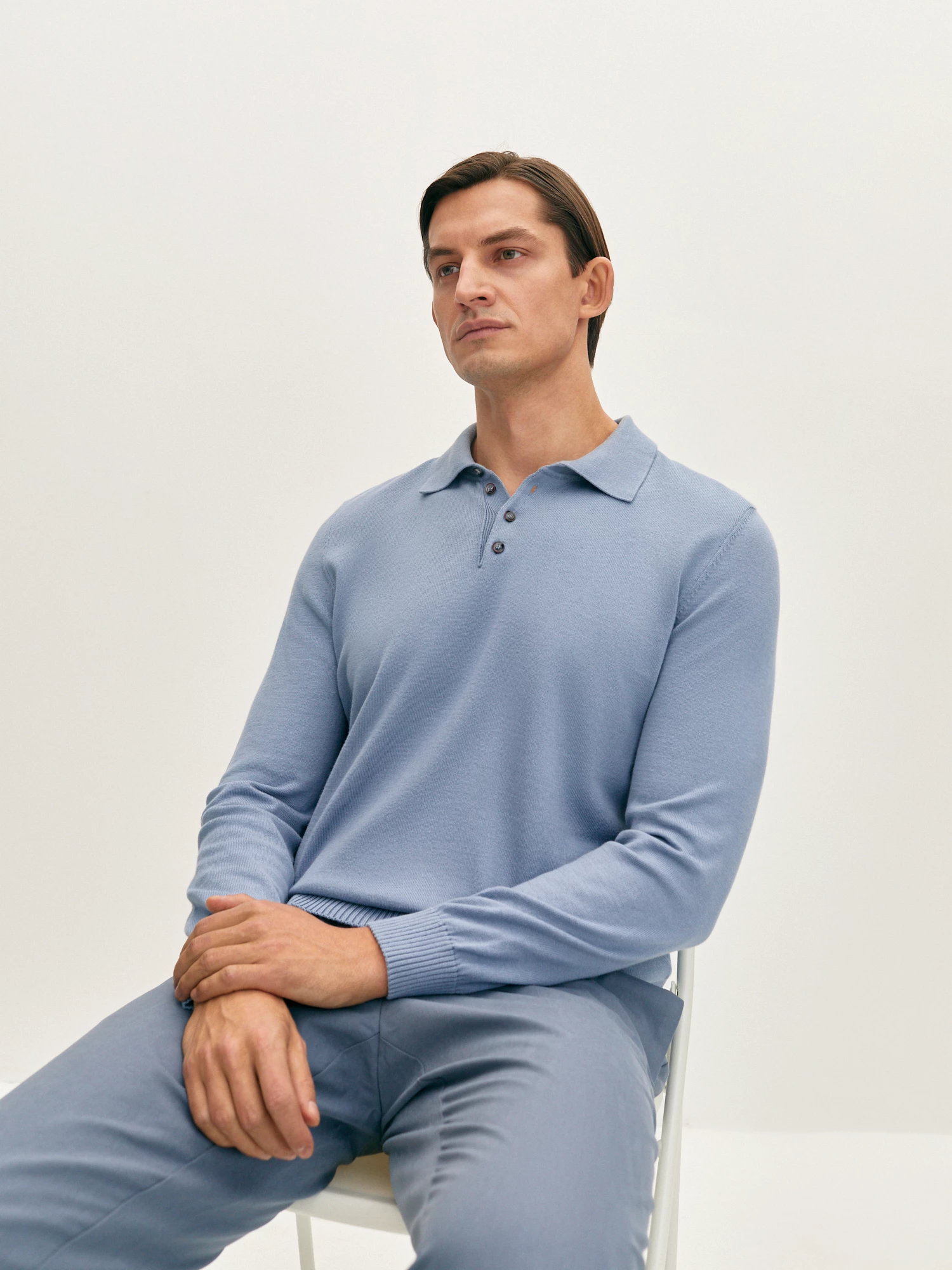 Джемпер-поло из 100% хлопка 20line арт. IPO0059V