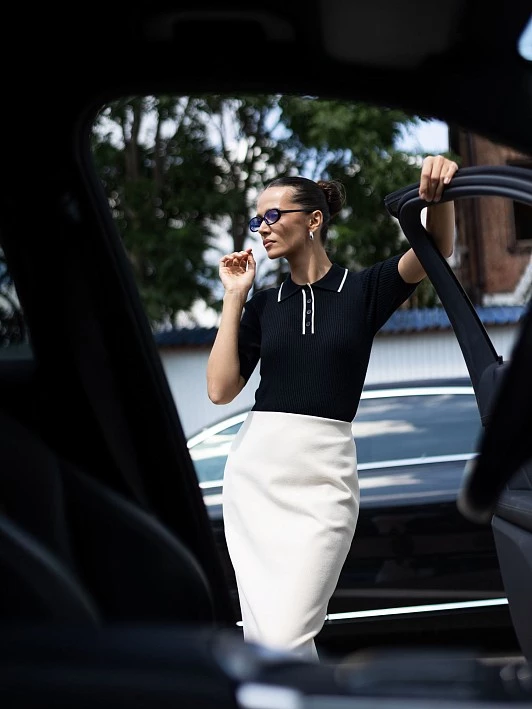 Бесшовная рубашка-поло с кантом Elis арт. JM0225VR