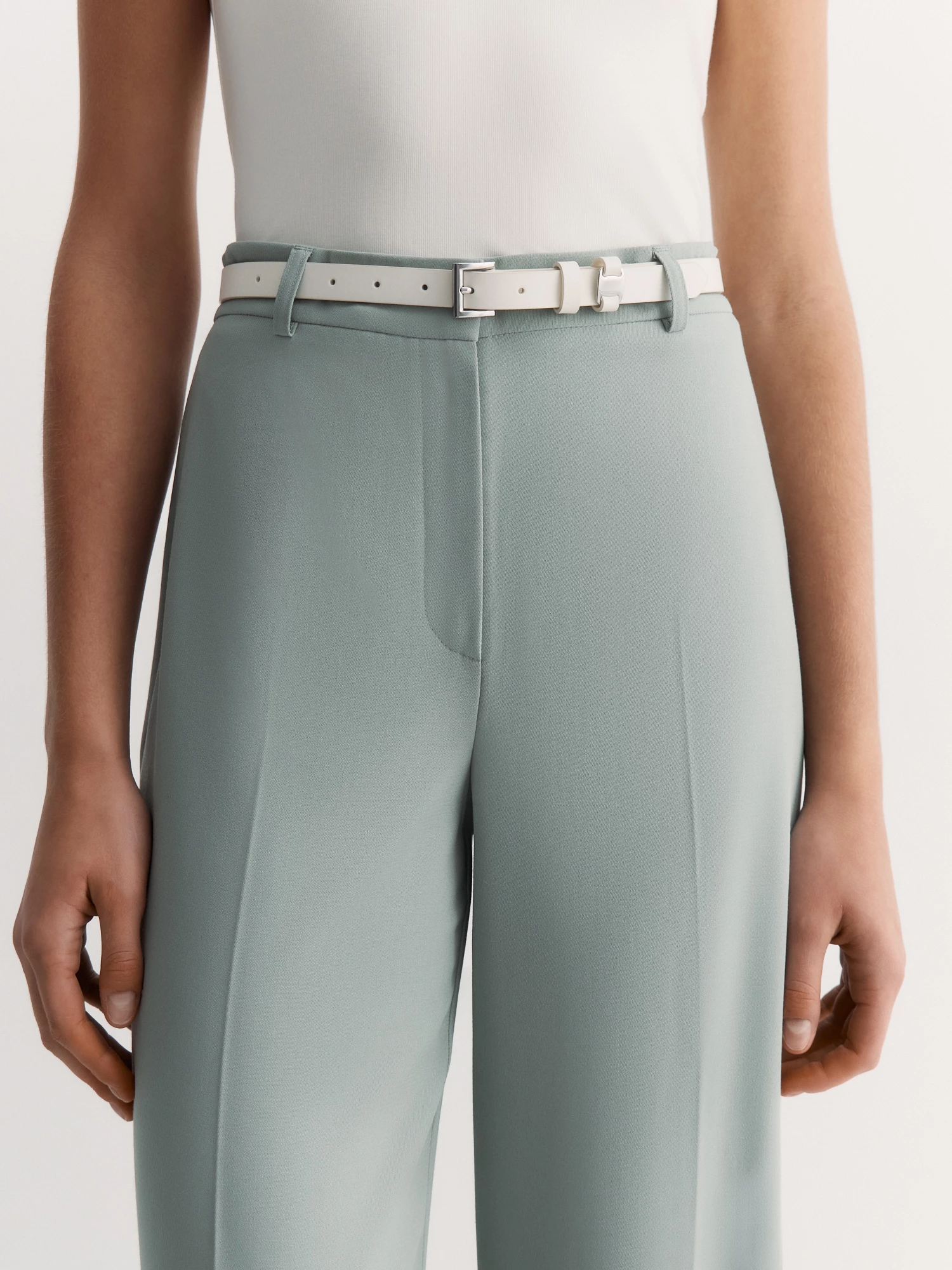 Узкий ремень с металлической шлевкой Elis арт. RM0120