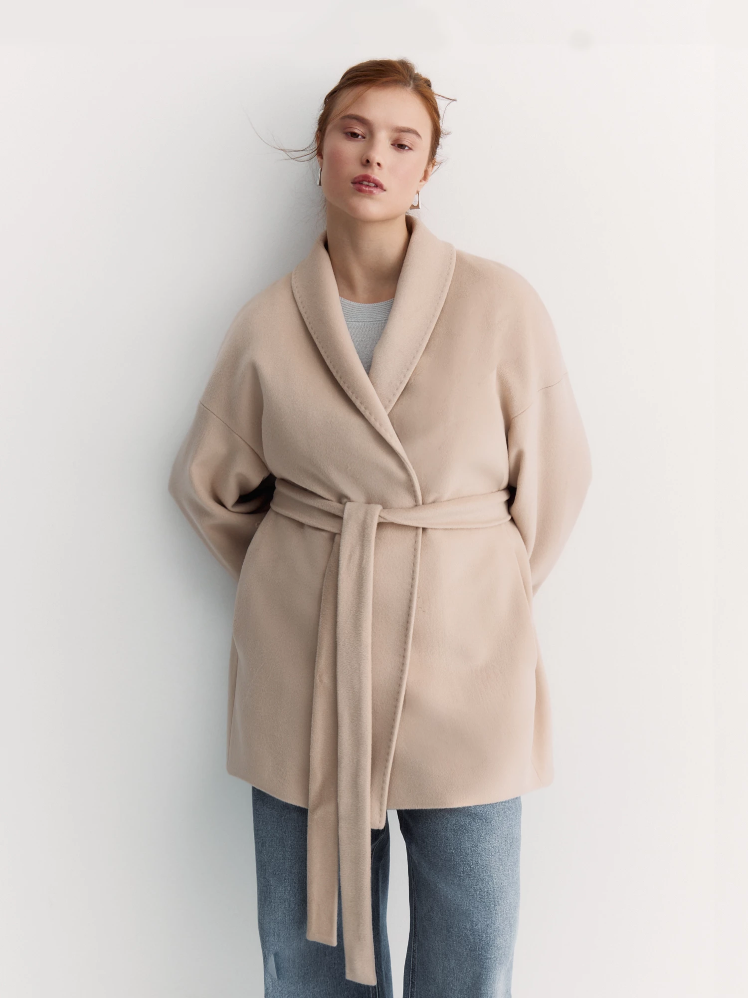 Шерстяное полупальто Lalis арт. UD0014