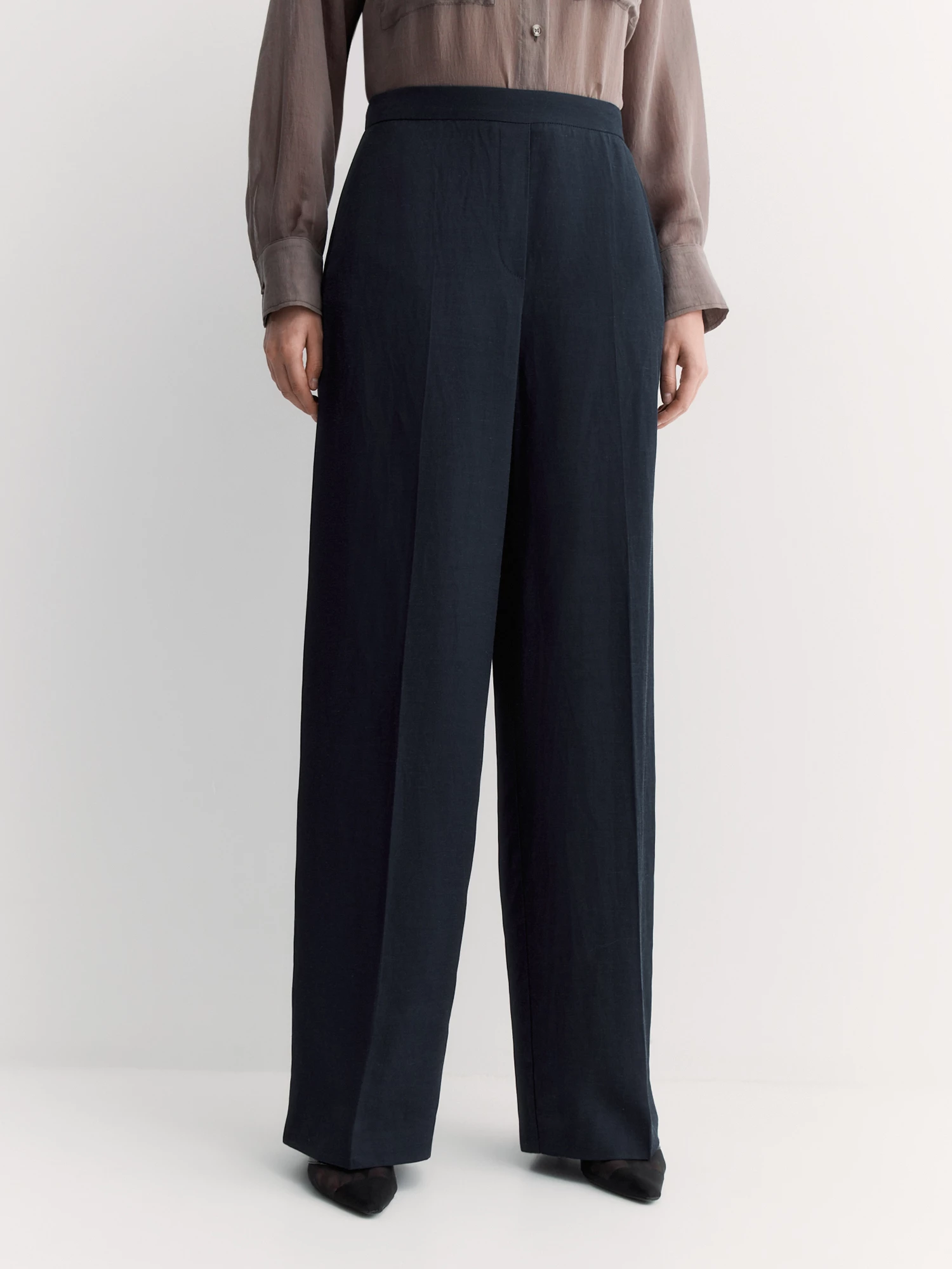 Брюки из текстурной ткани Elis арт. TR0693