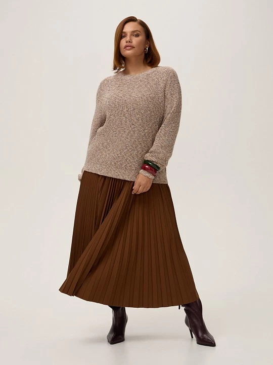 Юбка миди с эффектом гофре Lalis арт. SK0572