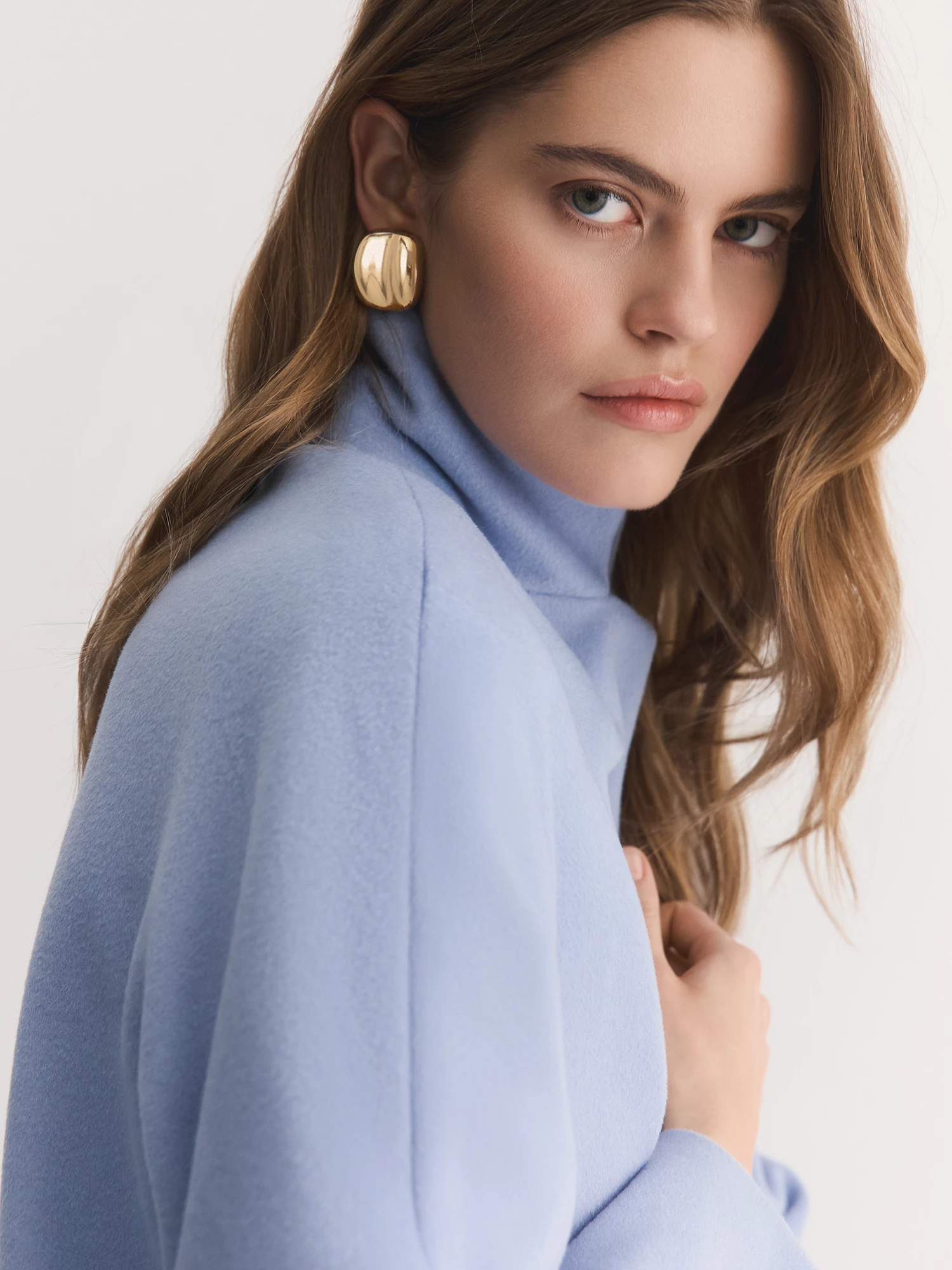 Пальто из премиальной шерстяной ткани Elis арт. PD0069