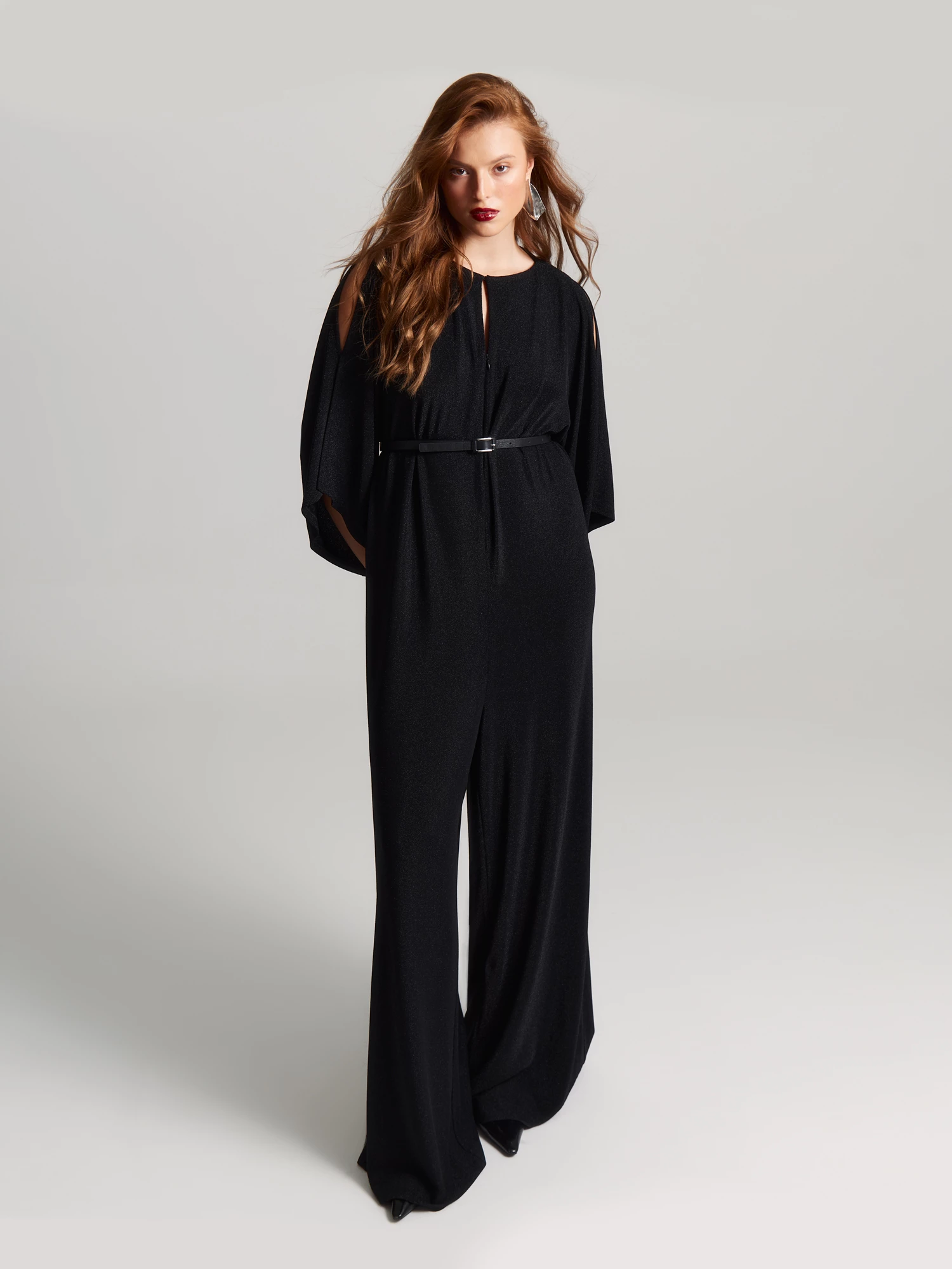 Комбинезон из сияющего трикотажа Lalis арт. OV0031K