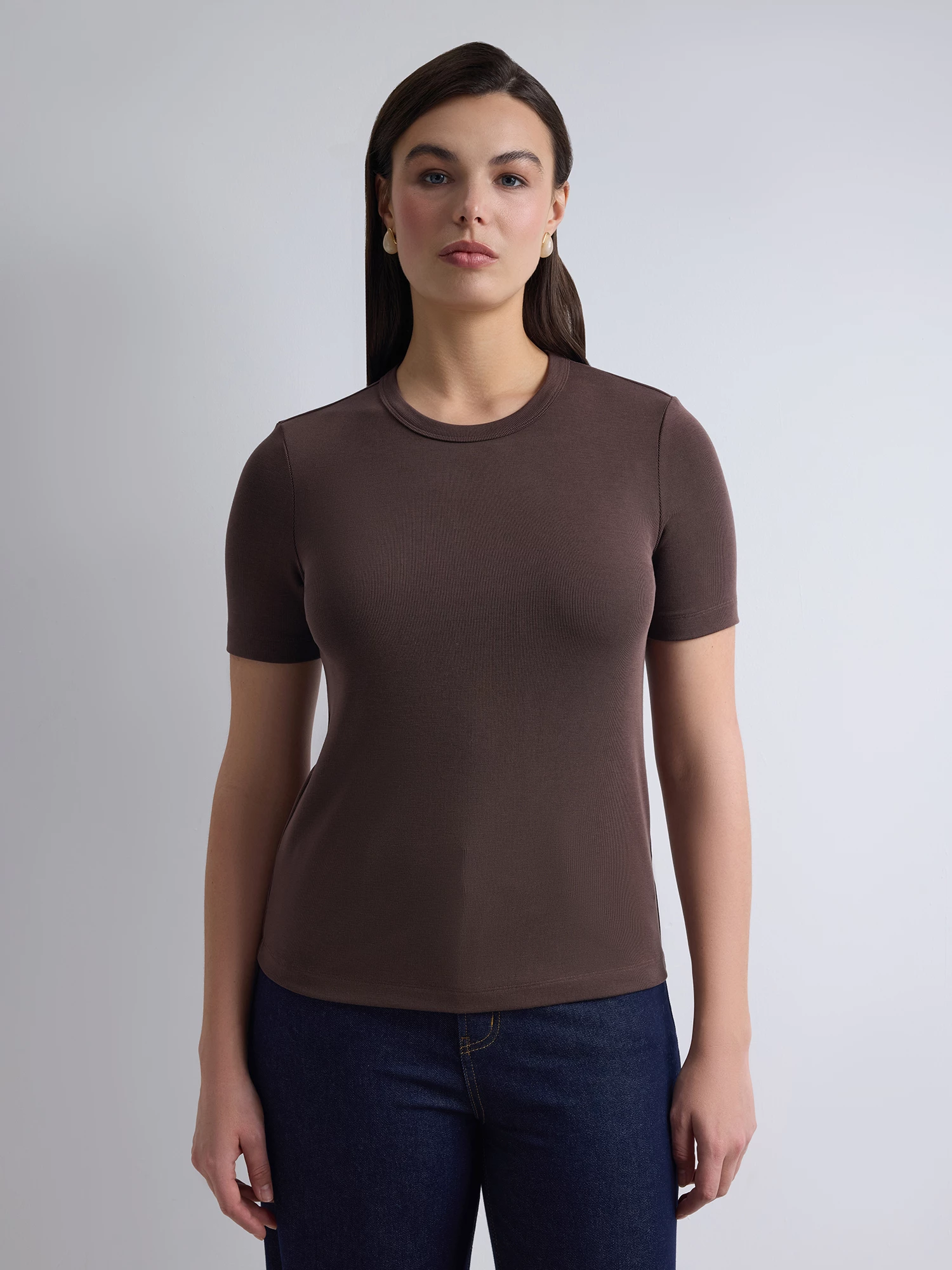 Футболка из вискозного трикотажа Lalis арт. TS0219KY1