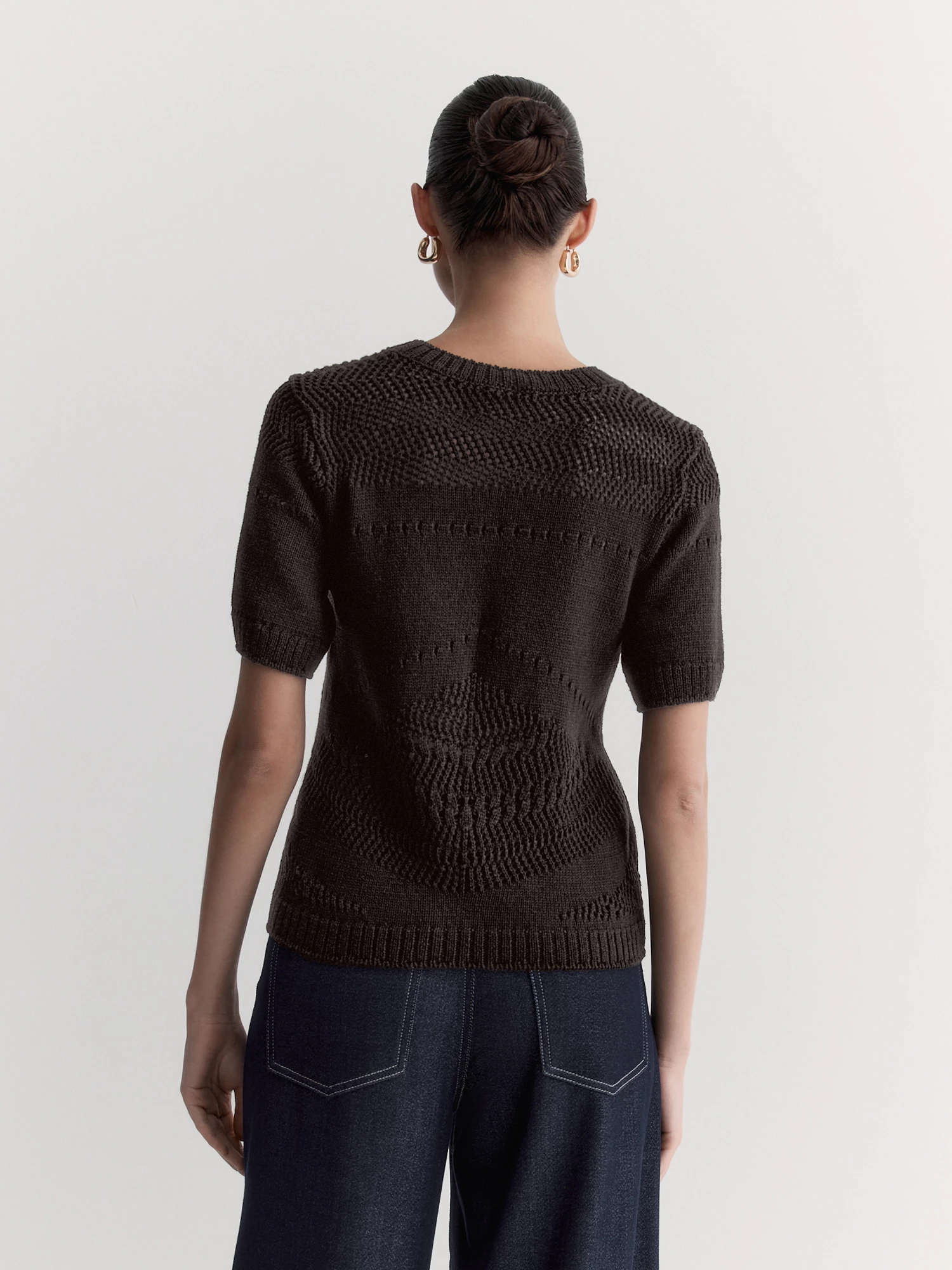 Джемпер ажурной вязки Elis арт. JM0310V5