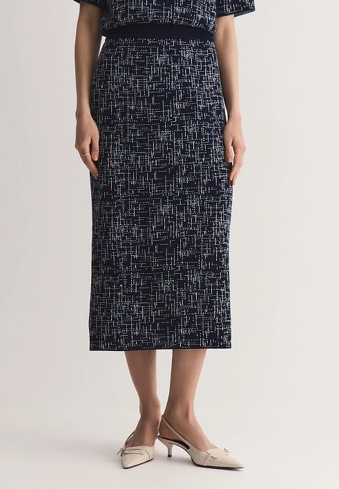 Прямая вязаная юбка Elis арт. SK0613V