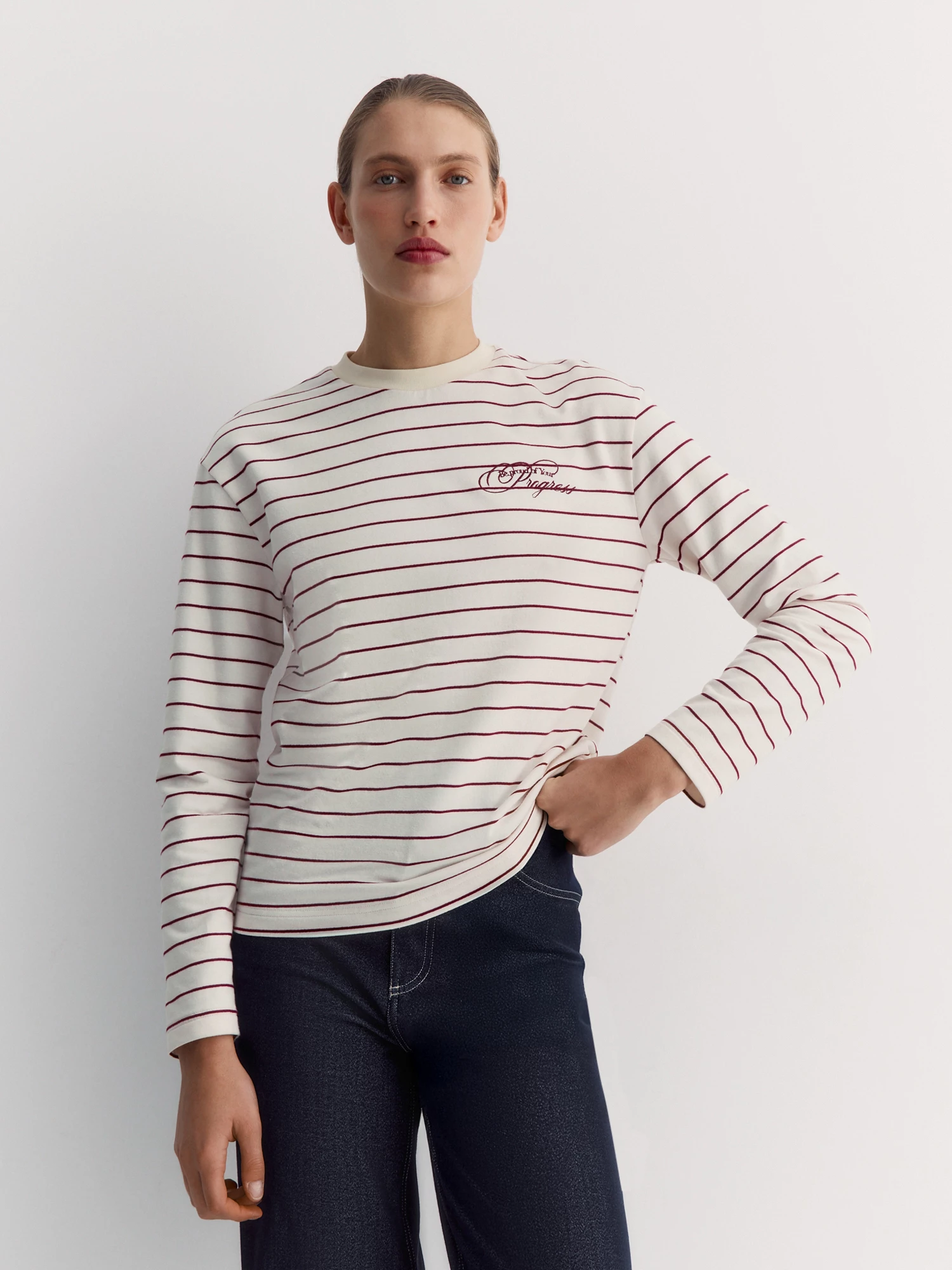 Лонгслив в полоску Elis арт. LS0003K6