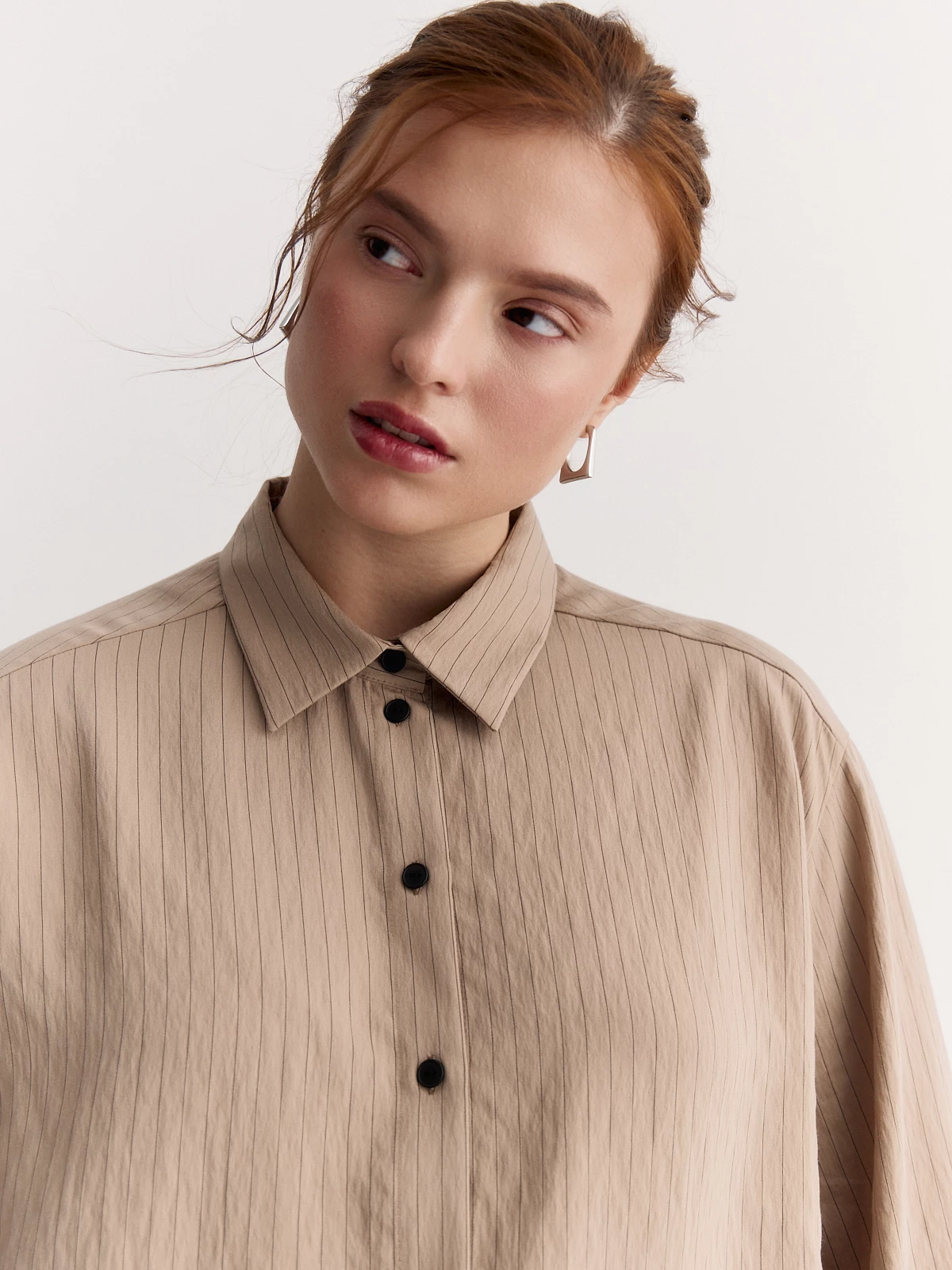 Блуза рубашечного кроя в полоску Lalis арт. BL17641