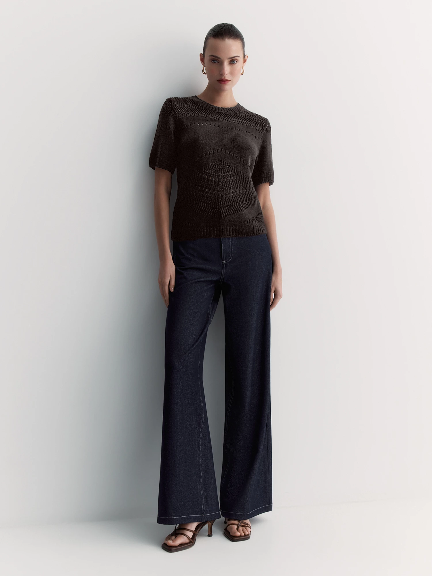 Джемпер ажурной вязки Elis арт. JM0310V5