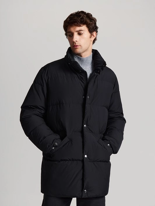 Куртка со съемным капюшоном, утепленная наполнителем пух/перо 20line арт. IPH0038