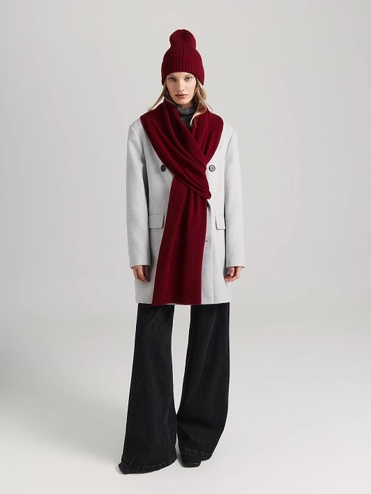 Шапка и шарф из шерсти мериноса Elis арт. NWS0002V