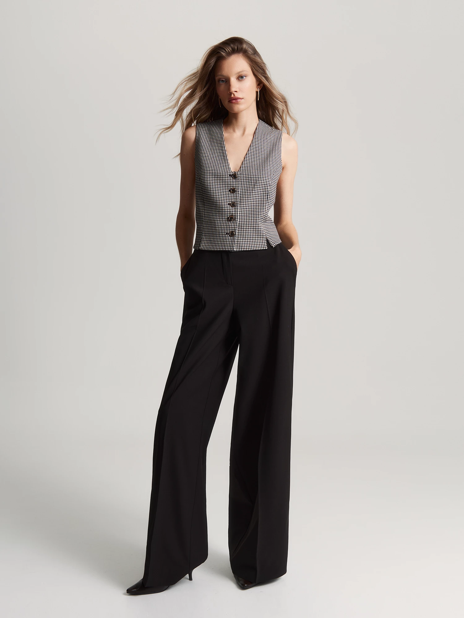 Классический укороченный жилет Elis арт. VS003372