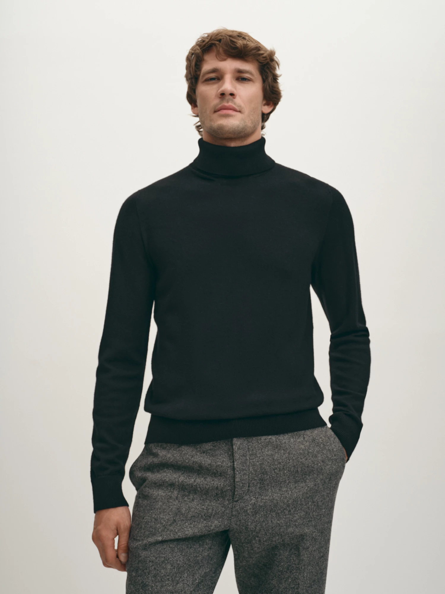 Водолазка из пряжи с содержанием шерсти мериноса 20line арт. IVD0015V