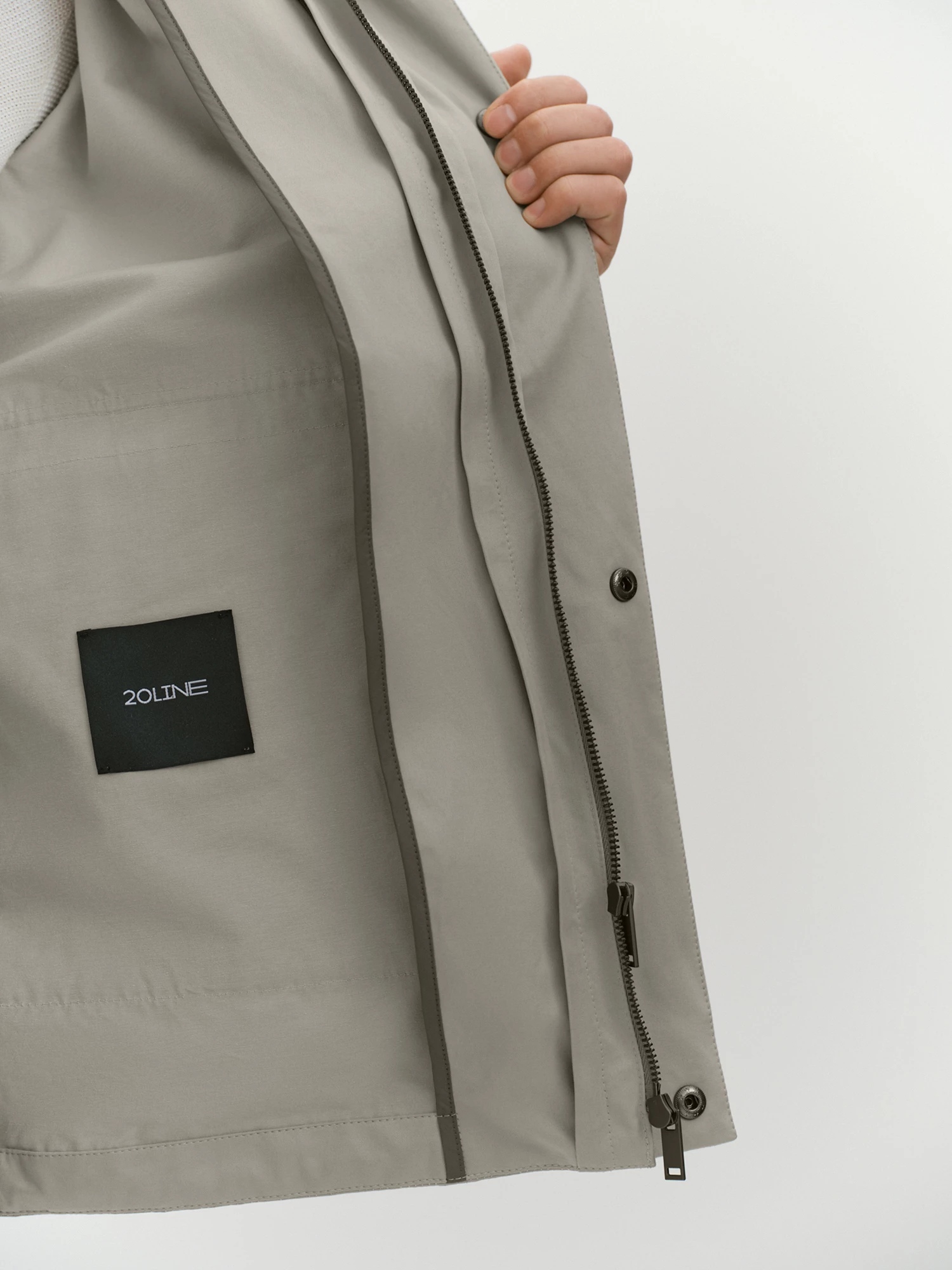 Куртка-ветровка со съемной подстежкой на синтепухе 20line арт. IKD0023